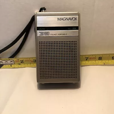 Vintage Magnavox AM Transistor Radio Model 39 Working • $29