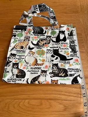 Cats In Trust National Trust Oil Cloth Tote Shopping Bag • £25