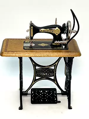 1:12 Vintage Bodo Hennig Sewing Machine Dollhouse Miniature Broken As Is • $48