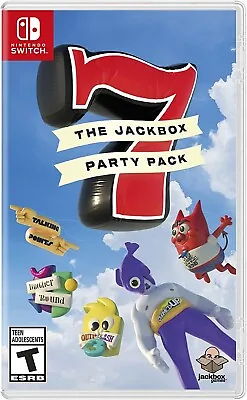 THE JACKBOX PARTY PACK 7 - Nintendo Switch Brand New • $61.59