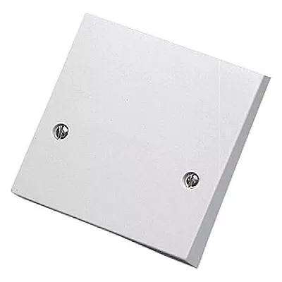 Cooker Cable Outlet Plate Connection White Blank Front 45A 45Amp Oven Hob Square • £6.87