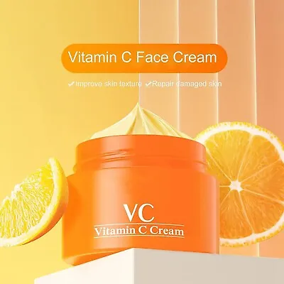 Vitamin C Face Serum Cream - Anti Ageing Aging Anti Wrinkle Firming Moisturiser • £9.99