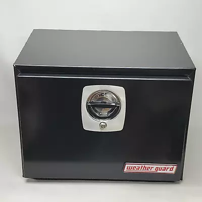 WEATHER GUARD Steel Underbed Tool Storage Box Black 25 X19 X19  524-5-02 (New) • $164