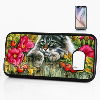 ( For Samsung S8 Plus / S8+ ) Case Cover P30103 Flower Cat • $9.99