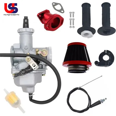 PZ30 Carburetor 30mm Carb 200cc 250cc Dirt Bike ATV Taotao SunL JCL W/ Cable Kit • $39.99