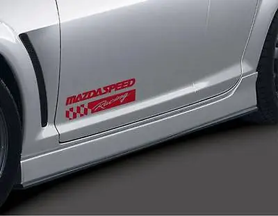 MAZDA RACING 2 3 5 7 RX7 RX8 Miata Mazdaspeed Decal Sticker Emblem Logo Pair R • $29.95