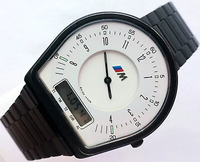 BMW M Style Power M3 E30 E36 Motorsport Racing Car Accessory Chronograph Watch • $469
