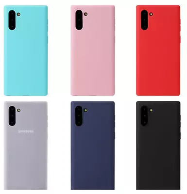 For Samsung Galaxy Note 8 Note 9 Note 10 10 Plus Silicone Rubber Phone Case • £3.95