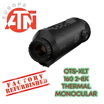 Refurbished ATN OTS XLT 19mm 2-8x 160x120 50Hz Thermal Handheld Spotter • £359