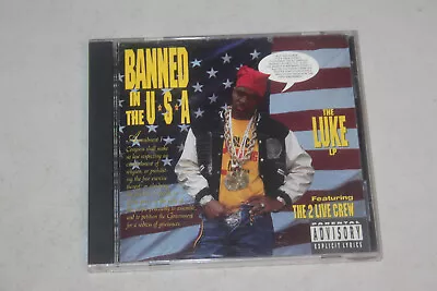 Banned In The USA The Luke LP Featuring 2 Live Crew CD 25 Songs • $9.99