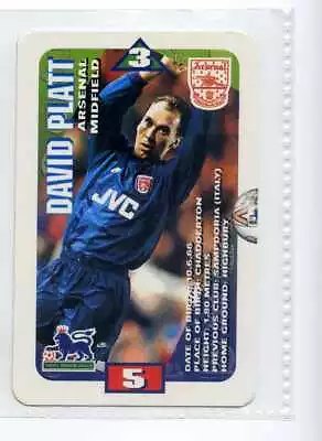 (Jg7541) SUBBUTEO SQUADSFOOTBALLARSENALDAVID PLATT1996-1997  • £2