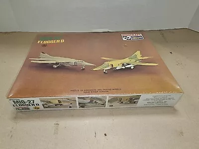 MINICRAFT HASEGAWA #1143 1/72 SCALE MIG-27 FLOGGER D Sealed • $12.89