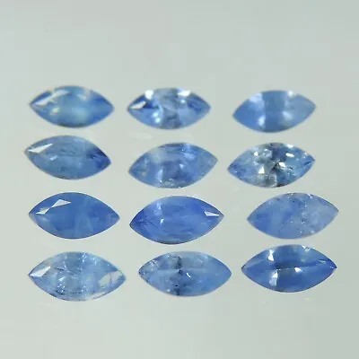 Blue Sapphire Faceted Marquise Cut Montana 3.55 Cts #4 • $58.23