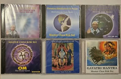 Lot Of 6 Master Choa Kok Sui Cds New Sealed Pranic Healing Arhatic Yoga • $149.99