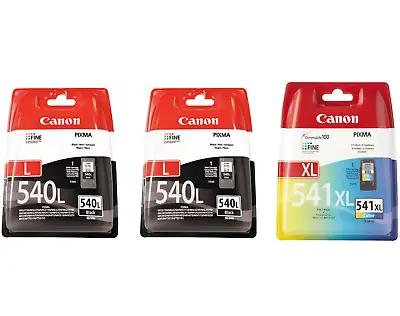£66.32 • Buy Genuine Canon PG-540 XL CL-541 Multipack Ink Cartridges For MG2150 MG2250 MG3150