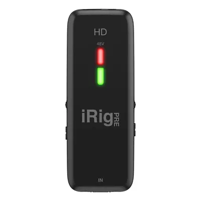 IK Multimedia IRig Pre HD Digital High Definition Microphone Interface • $119.99