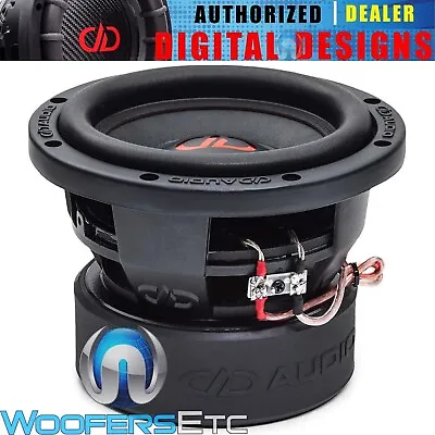 DD AUDIO 606d-D2 6.5  SUB 1500W DUAL 2OHM SUBWOOFER POWER TUNED BASS SPEAKER NEW • $159