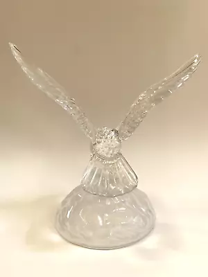 CRISTAL D'ARQUES EAGLE FIGURINE OF FRANCE LEAD CRYSTAL GLASS Ships Fast • $25