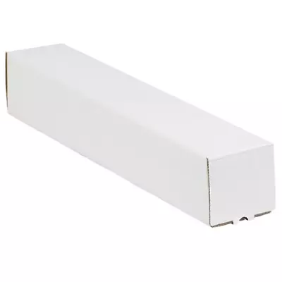 BM4437 Square Mailing Tubes 4  X 37  Oyster White (Pack Of 50) • $193.66