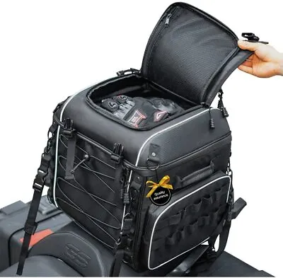 KEMIMOTO Motorcycle Travel Luggage Bag For Softail Sportster Dyna Touring Models • $85.19