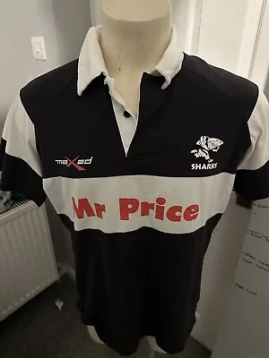 £24.99 • Buy Natal Sharks Rugby Union Jersey South Africa Mens Size XL