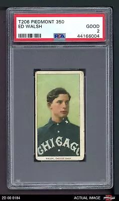 1909 T206 Ed Walsh White Sox HOF PSA 2 - GOOD • $1130