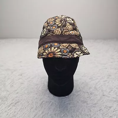 Vera Bradley Brown Canyon Fall 2012 Newsgirl Hat One Size Fits Most Paisley • $9.50