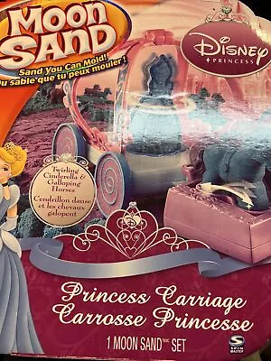 Disney Princess Carriage Moon Sand Toy Mold Set - New Sealed - 2009 Spin Master • $39.95