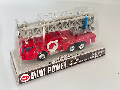 Shinsei Cox Mini Power #4101 Mitsubishi Fuso Aerial Ladder Fire Engine • $14.99