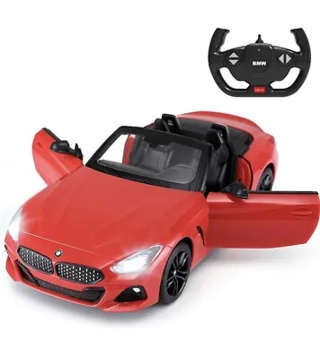 RASTAR BMW RC Car 1:14 Scale BMW Z4 Roadster New Version Remote Control Car RED • $49.99