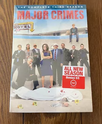 Major Crimes:Complete Third Season *Brand New/Sealed* DVD  2014 2015 W/Slipcase • $15