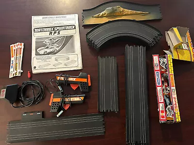 1970'S Matchbox Slot Car RPS-SPEED TRAC Race Set +CONTROLLER & POWER SUPPLY Used • $30