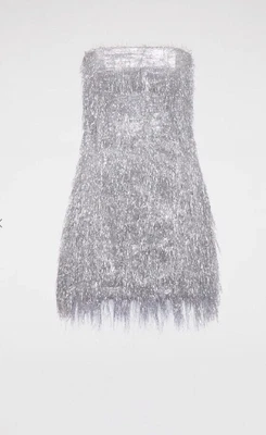 $350 • Buy SCANLAN THEODORE TINSEL DRESS BNWT Size 8