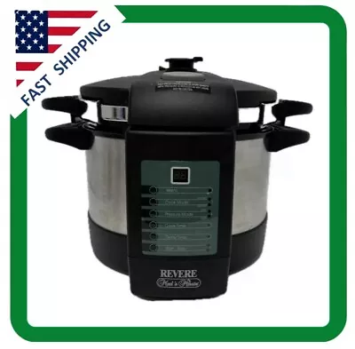 Revere Meal In Minutes PC-806M Revere Ware 4 Qt Pressure Cooker  • $59