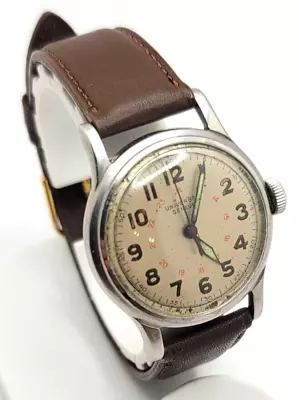 Vintage Universal Geneve Outdoorsman Manual Wind Men's Watch Ref 20101 Works • $350