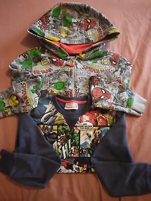 £3 • Buy Boy Marvel Hoodie And Sweatshirt Age 8/9