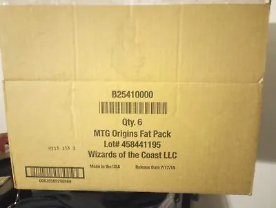 MTG Magic The Gathering ORIGINS FAT PACK 6 Box Case • $249.99