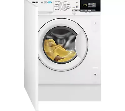 £549.99 • Buy Zanussi Z816WT85BI Integrated 1600 Rpm 8kg Wash/4kg Dry Washer Dryer, White