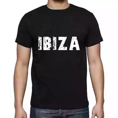 Men's Graphic T-Shirt Ibiza Eco-Friendly Limited Edition Short Sleeve Tee-Shirt • $20.95