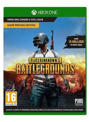 Playerunknown's Battlegrounds - Game Preview Edition (Xbox  (Microsoft Xbox One) • $25.22