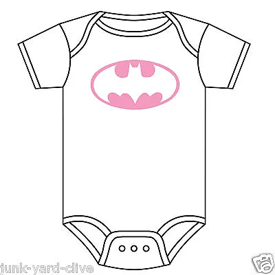 £8.69 • Buy Batgirl Baby Grow Batman Superhero Dc Comics Asst Colours 0-18 Months Baby Gift