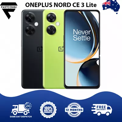 New OnePlus Nord CE 3 Lite [128GB/256GB] IPS LCD Unlocked Free Express Free Ship • $495