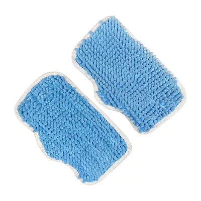 For Home-tek HT824Y Coral Washable Microfibre Steam Mop Cloth Cleaning Pad X2 • £4.73