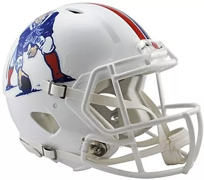 New England Patriots 1982-89 TB SPEED Riddell Full Size Replica Football Helmet • $149.95