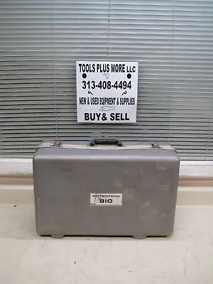 Metrotech 810 Pipe & Cable Utility Line Locator Hard Plastic Case #2 Used • $149.99
