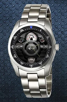 New Watch Men Design BMW MINI COOPER Sport Metal Watch STAINLESS STEEL • $24.69