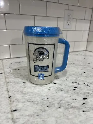 Vintage Aladdin Travel Mug Cup 7-11 NFL Carolina Panthers Football New Sealed • $14.99