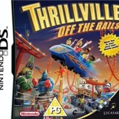 Thrillville: Off The Rails (Nintendo DS) *NO BOX OR MANUAL* • £2.19