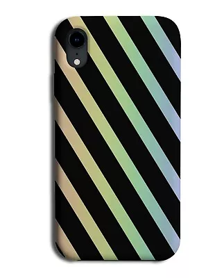£11.99 • Buy Black And Rainbow Stripe Pattern Phone Case Cover Stripes Lines & Colourful I900