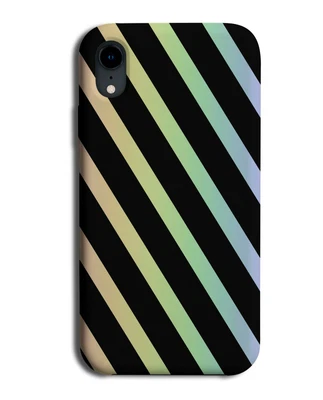 £11.99 • Buy Black And Rainbow Stripe Pattern Phone Case Cover Stripes Lines & Colourful I900